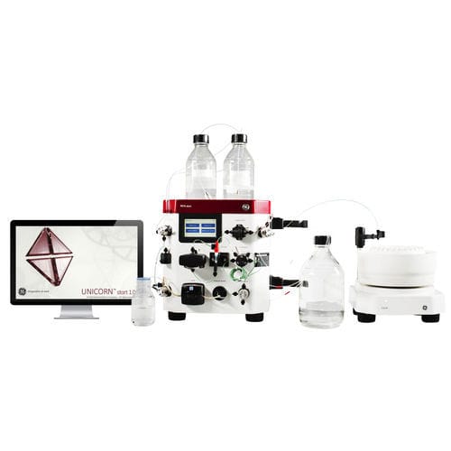 Sistema de cromatografía en fase líquida preparativa - ÄKTA start™ - GE Healthcare Life Sciences - de purificación de proteínas / compacto