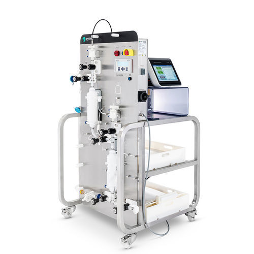 Sistema de filtración microfiltración - MANPUPSIT series - GE Healthcare Life Sciences - para el sector médico / con ruedas