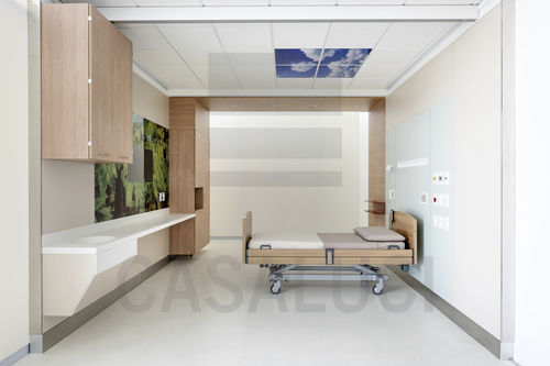 Unidad médica de cabecera horizontal - CASALUCI - de pared / vertical / modular