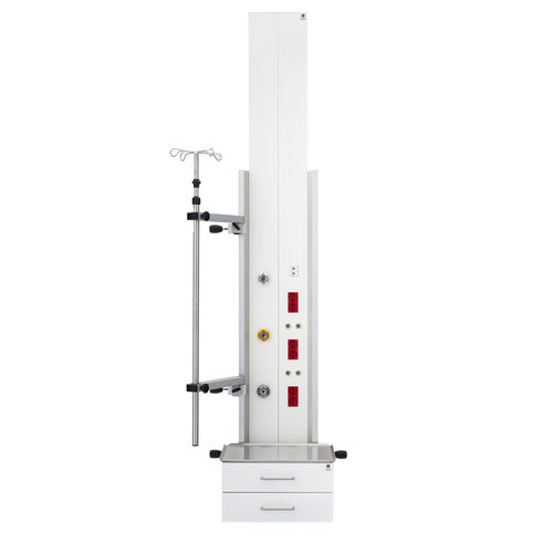 Unidad médica de cabecera de pared - NXT300-PROFILE - CASALUCI - vertical / para unidad de cuidados intensivos
