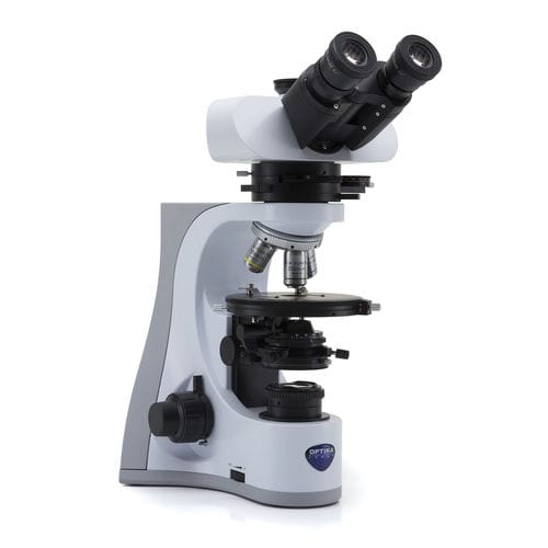 Microscopio óptico - B-510POL - Optika Italy - de laboratorio / recto / trinocular