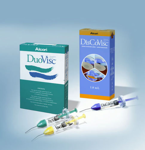 Jeringa de inyección de solución viscoelástica - VISCOAT®OVD - Alcon - 1 ml / 0,5 ml / 0.3 mL