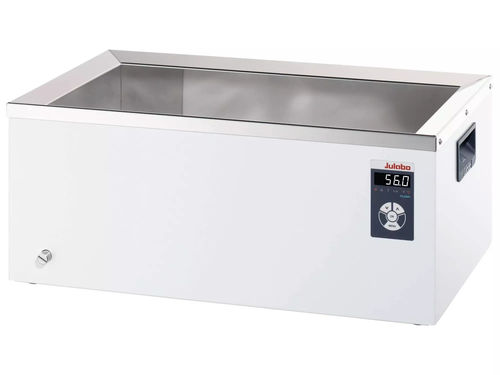 Baño María calefactor - PURA 22  - JULABO GmbH - de mesa / con placa calefactora / de acero inoxidable