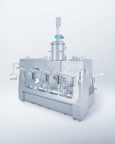 Aislador para laboratorio farmacéutico - Customized process isolator - Skan - para principios activos altamente eficaces / aséptico / estéril