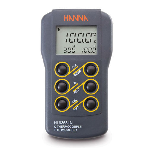 Termómetro de laboratorio - HI93531N  - HANNA Instruments - digital / de termopar / de bolsillo