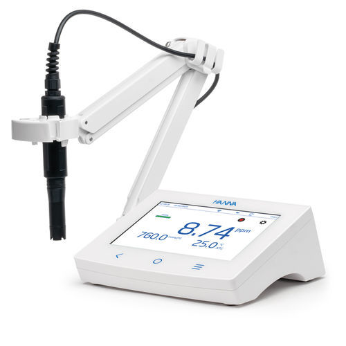 Tester de oxígeno disuelto - HI6421-02 - HANNA Instruments - de laboratorio / para la investigación médica / automático