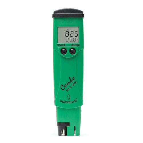 PH-metro de laboratorio - HI98121 - HANNA Instruments - portátil / resistente al agua / con monitor de potencial de oxidorreducción