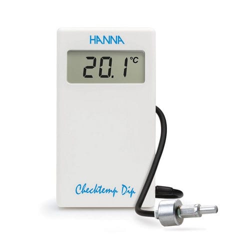 Termómetro de laboratorio - Checktemp® Dip - HANNA Instruments - electrónico / de sonda / multifunción