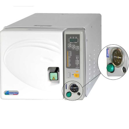 Autoclave de laboratorio - M9010/38 B16-M9010/41 B20 - reverberi - de vapor / de mesa / de carga frontal