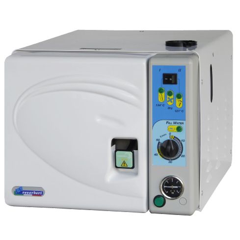 Autoclave de laboratorio - M9010/23/06 - reverberi - de vapor / de mesa / de carga frontal
