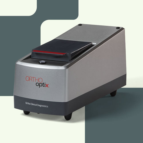 Analizador POC para hemaglutinación - Ortho Optix™ - Quidel - de agrupamiento sanguíneo / para anticuerpos / de sangre