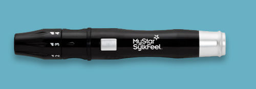 Pluma disparadora de lancetas de insulina - MyStar SylkFeel® - Sanofi Diabetes - reutilizable