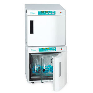 Incubadora de laboratorio de mesa - ILP series - Jeio Tech - compacta / apilable / con 2 puertas