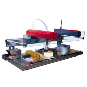 Sistema de preparación de muestras robotizado - e-Robot LH - GSG Robotix - de laboratorio / por pipeteo / modular