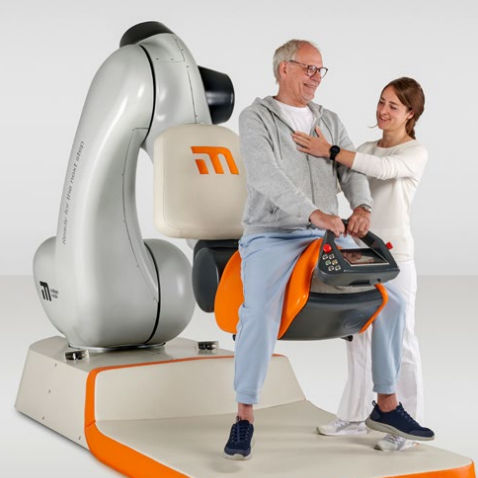 Sistema de rehabilitación de equilibrio - HIROB - Intelligent Motion - robotizado