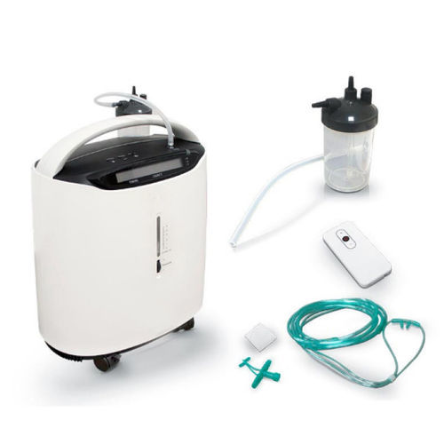 Concentrador de oxígeno médico - OXY-5L - Romed Holland - con ruedas