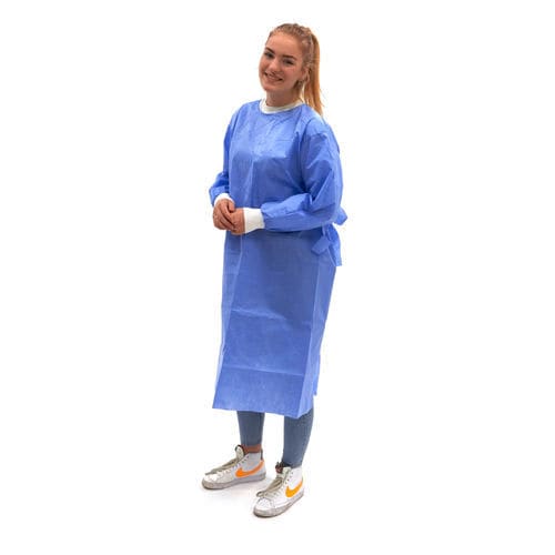 Bata quirúrgica unisex - ISO-GOWN-SMS-L - Romed Holland