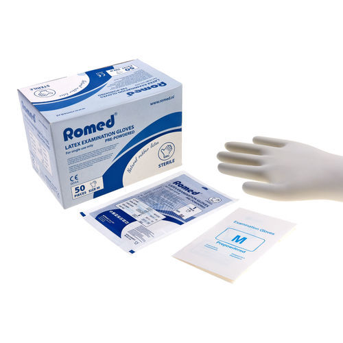 Guante de látex - 700 - Romed Holland - de reconocimiento / estéril / S