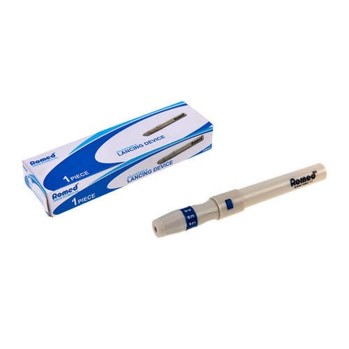 Pluma disparadora de lancetas de insulina - BL-PEN - Romed Holland - de diabetes