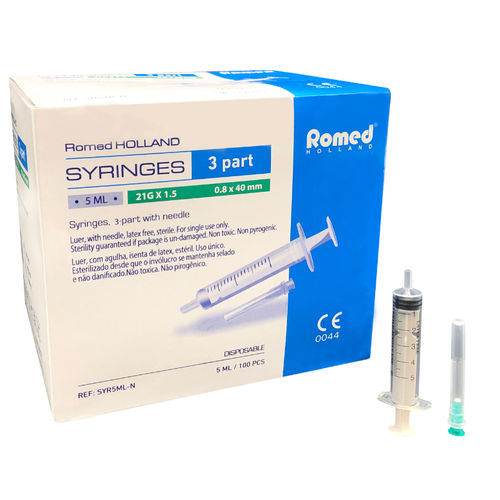 Jeringa 2 ml - SYR2ML-N - Romed Holland - estériles