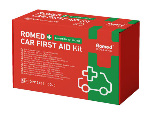 Kit de emergencia - DIN13164-ECO20 - Romed Holland - de primeros auxilios / para vehículos / para adulto