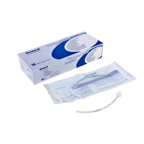 Tubo endotraqueal oral - ETU series - Romed Holland - 10 unidades / caja / sin manguito