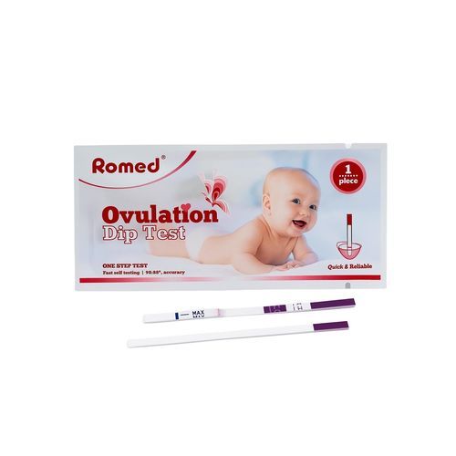Tira de prueba de ovulación - OVU-S5000 - Romed Holland - de LH / de hormona luteinizante / de flujo lateral