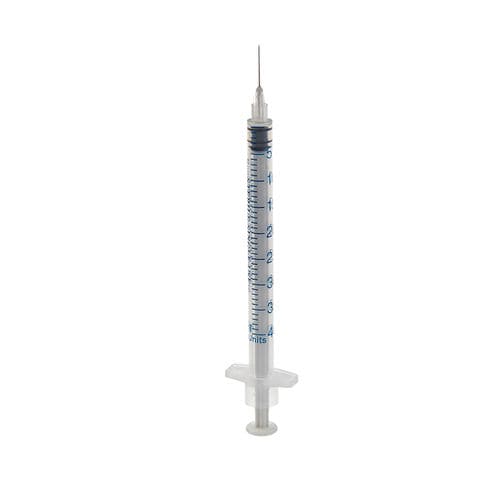 Jeringa para inyecciones subcutáneas - 3IS-1ML-40 - Romed Holland - de dosificación / de insulina / 1 ml