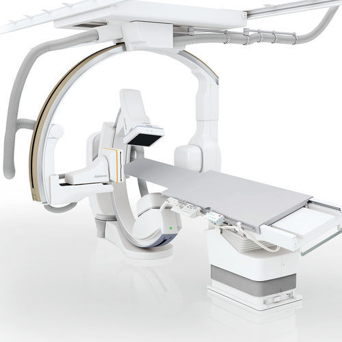 Sistema de fluoroscopia digital - Alphenix Biplane - Canon Medical System U.S.A - para fluoroscopia craneal / con amplificador de brillo de techo / de techo