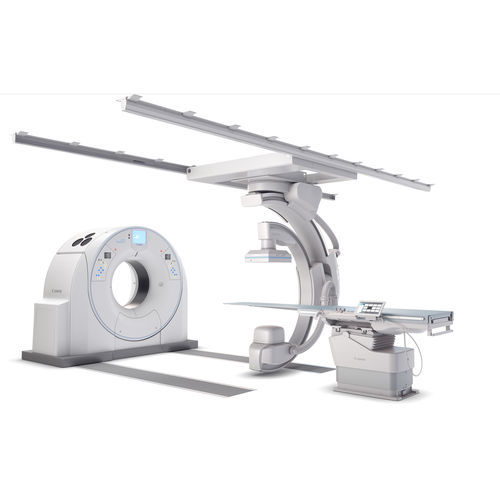 Sistema de fluoroscopia digital - Alphenix 4D CT - Canon Medical System U.S.A - para radiografía polivalente / con amplificador de brillo de techo
