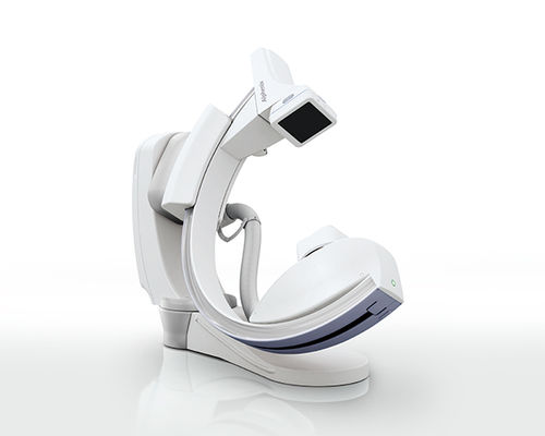 Sistema de fluoroscopia digital - Alphenix Core+ - Canon Medical System U.S.A - para fluoroscopia cardiovascular / con amplificador de brillo fijado al suelo / sin mesa