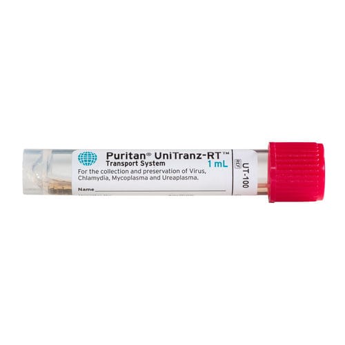 Hisopo de clamidia - UniTranz-RT® - Puritan Medical Products - Mycoplasma / con medio de transporte / caja de 50