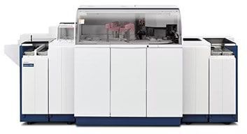 Analizador de bioquímica automático - LABOSPECT 008 α - Hitachi High-Technologies - de mesa / con ESI / fotométrica