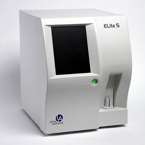 Analizador de hematología automático - ELite 5 - Erba Lachema - de mesa / 26 parámetros / con diferenciación de 5 partes