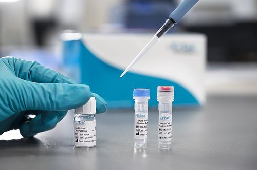 Kit de prueba para COVID-19 - MDx  - Erba Lachema - SARS-COV-2 / nasofaríngeo / molecular