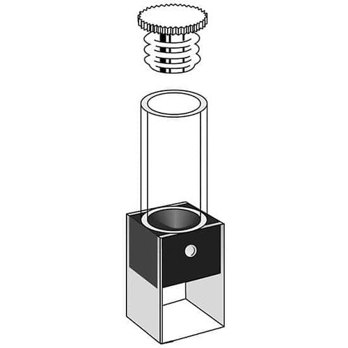 Cubeta de PTFE - 035 122 - Cole-Parmer Instrument Company - de vidrio de cuarzo