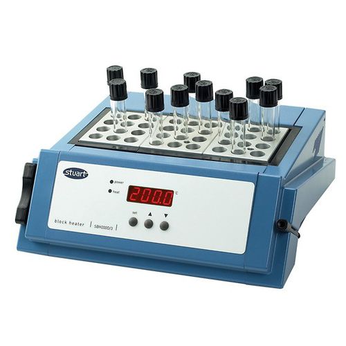 Calentador de bloque de laboratorio electrónico - BH-200D-3-120  - Cole-Parmer - de mesa / para tubos