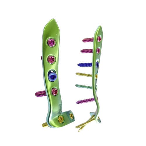 Placa de artrodesis para tobillo - HJ-VA-LOC 04 - Health-Joy Medical - anterolateral
