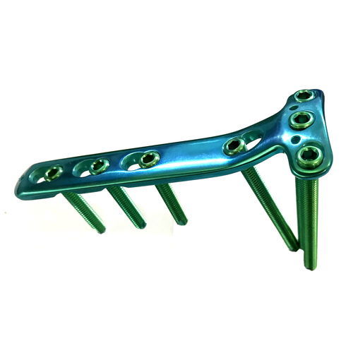 Placa de compresión para tibia - HJ-Large LCP 08 - Health-Joy Medical - porción proximal / no bloqueada / de titanio