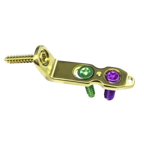 Placa de osteotomía para tobillo - HJ-VA-LOC 19 - Health-Joy Medical - plantar / bloqueada / no bloqueada