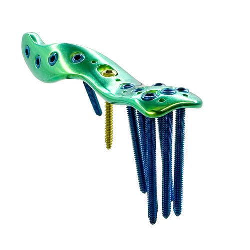 Placa de compresión para tibia - HJ-Small VA-LCP11 - Health-Joy Medical - porción proximal / posteromedial / bloqueada