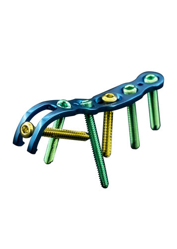 Placa de compresión para tibia - HJ-Small LOC 11 - Health-Joy Medical - para maléolo / porción distal / porción medial