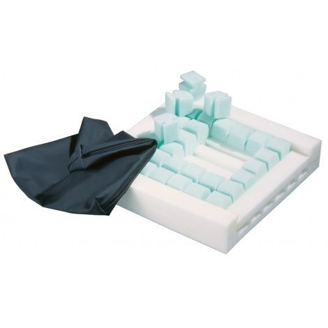 Cojín de asiento - decuSit - ADL International - de sujeción / de alivio de presión / lavable