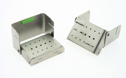 Rejilla para fresa dental - 19136 series - NICHROMINOX - de mesa / de acero inoxidable / con tapa