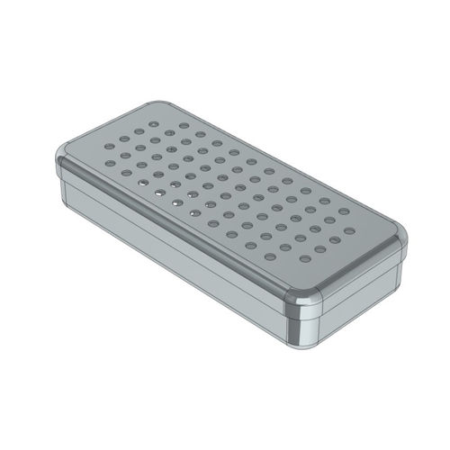 Contenedor de esterilización para instrumental dental - 1850 series - NICHROMINOX - perforado / de acero inoxidable