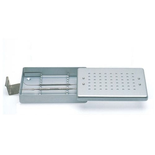 Contenedor de esterilización para instrumental dental -  187460 - NICHROMINOX - de aluminio / de silicona