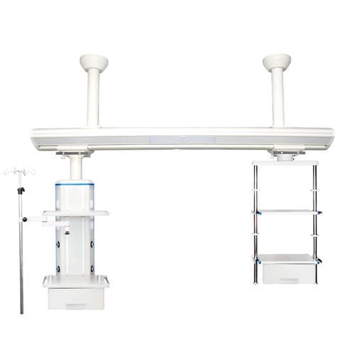 Columna de distribución de pared - Shanghai Zhenghua Medical Equipment - de anestesia / para endoscopia / rotativo