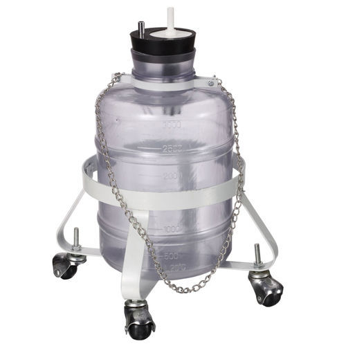 Soporte para recipiente de aspiración para fluidos corporales - Shanghai Zhenghua Medical Equipment - con ruedas / 1 frasco