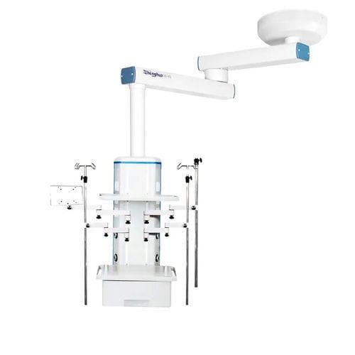 Brazo de distribución de techo - EX-50E - Shanghai Zhenghua Medical Equipment - para cuidados intensivos / de anestesia / para endoscopia