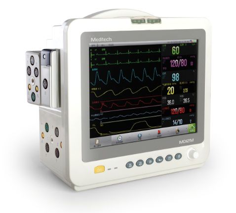 Monitor de paciente modular -  MD12M    - Meditech Equipment - ECG / PI / para cuidados intensivos